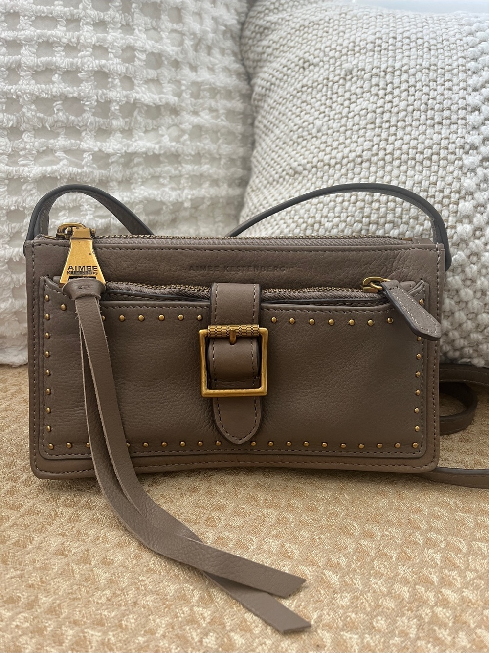 Aimee Kestenberg Small Leather Crossbody Purse